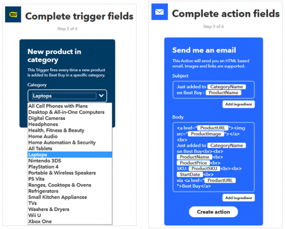 ifttt трикове онлайн сделки създават рецепта