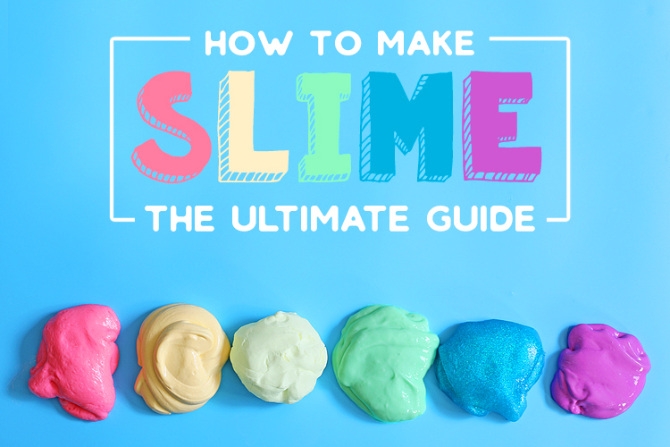 Направете пет различни вида Slime у дома с последното ръководство на The Craft Patch за DIY Slime 