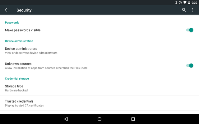 AndroidGooglePlay-неизвестни източници