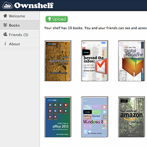 Лесно споделяйте безплатни книги с приятелите си, като използвате иконата за собственост на собственика