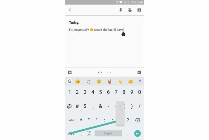 съветите на gboard тип по-бързо