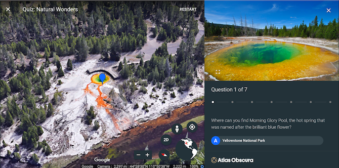 Как да използвате Google Earth в браузър Google Earth Quiz