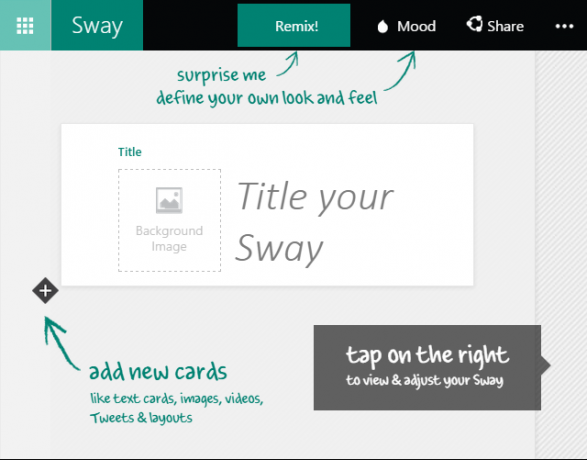 Преглед на Microsoft Sway New Sway