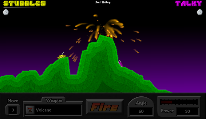 Pocket Tanks мобилна игра