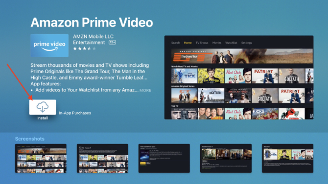 Amazon Prime Video App Изтегляне