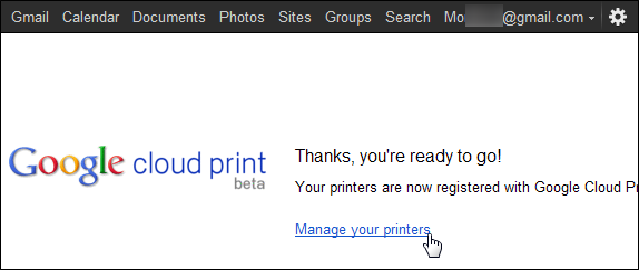 споделете вашия принтер през интернет