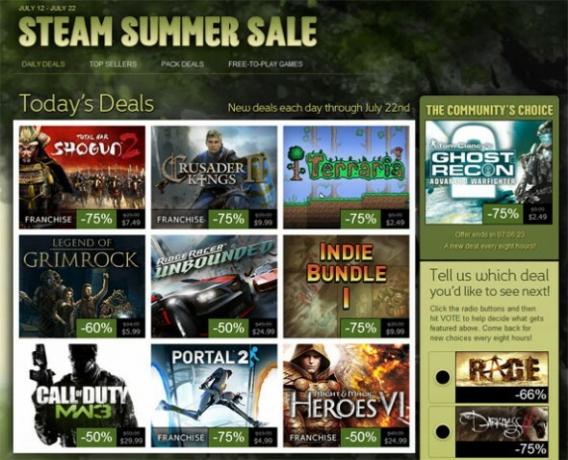 Аз изоставих компютърните игри, но сега се завръщам и ето защо Steam Summer Sale e1343072416994