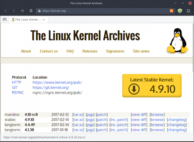 Как да компилирате собствените си източници на ядро ​​на Linux Kernel Vanilla Kernel