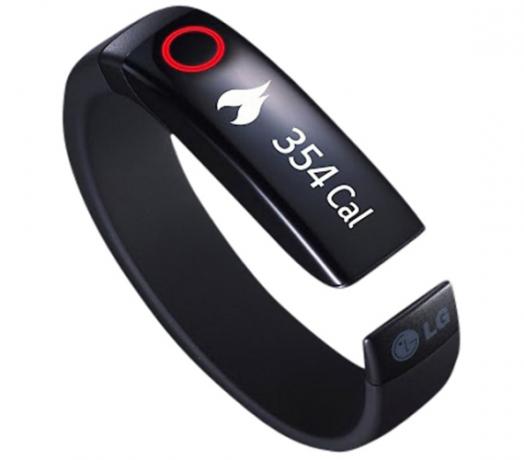 LG-lifeband докосване