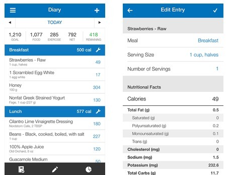 myfitnesspal сайт