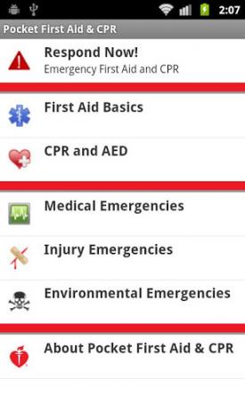 3 страхотни Android приложения за първа помощ за спешни случаи Pocket First Aid CPR