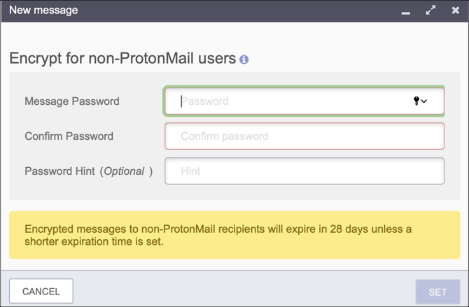 ProtonMail криптира имейл