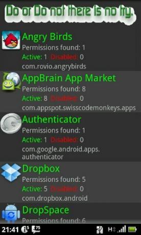 разрешения за приложения за Android