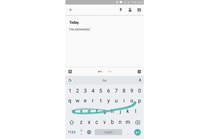 съветите на gboard тип по-бързо