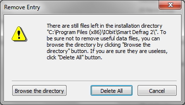 Абсолютна деинсталация: Не се задавайте по подразбиране, по-добро решение за премахване на софтуер [Windows] Премахване на файлове