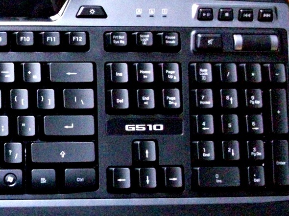 Logitech g510 игрална клавиатура