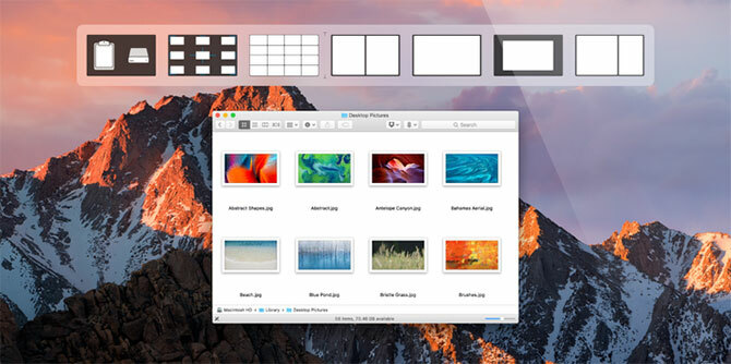 Mosaic предлага множество начини за организиране на прозорци на macOS