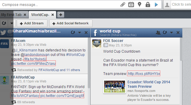 HootSuite-Worldcup поток