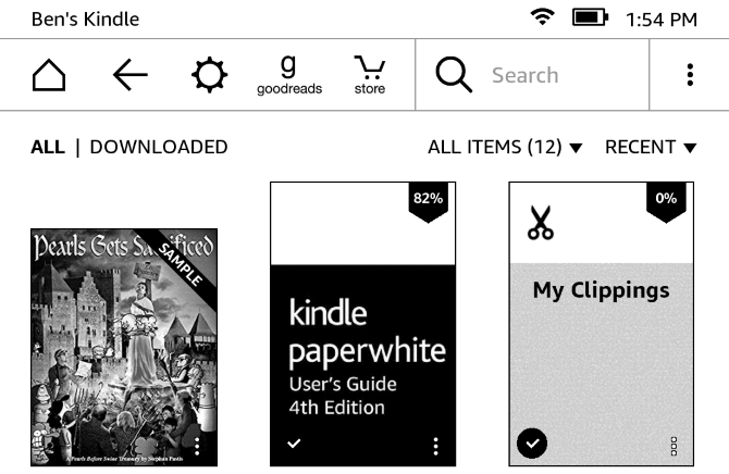 Как да настроите и използвате вашата Kindle Paperwhite 12 Paperwhite библиотека