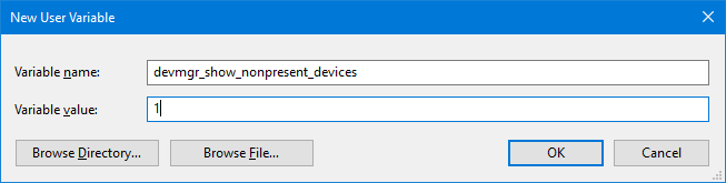 Как лесно да премахнете старите драйвери от Windows нови потребителски променливи