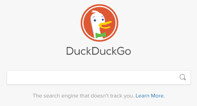 google алтернативи - DuckDuckGo