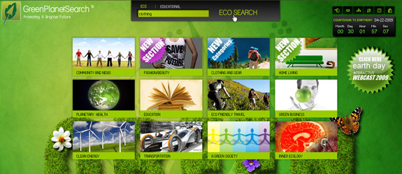 10 Търсачки в помощ на околната среда greenplanetsearch1