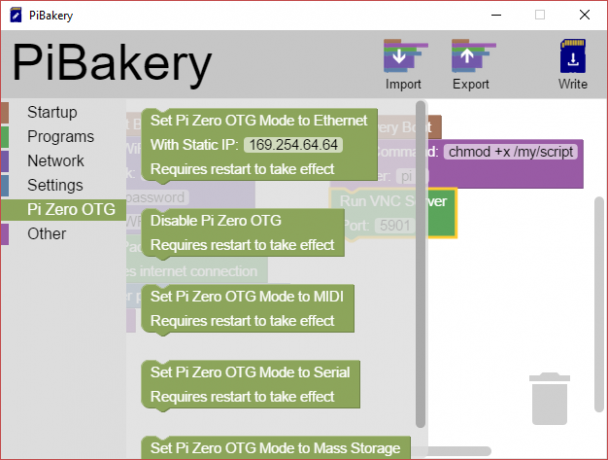 MakeUseOf Linux PiBakery Pi Zero OTG режим