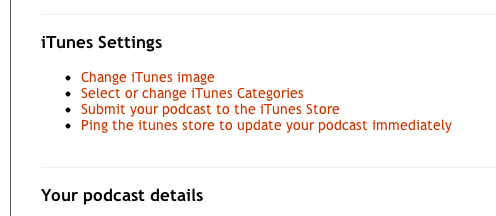 подкаст приложението iTunes