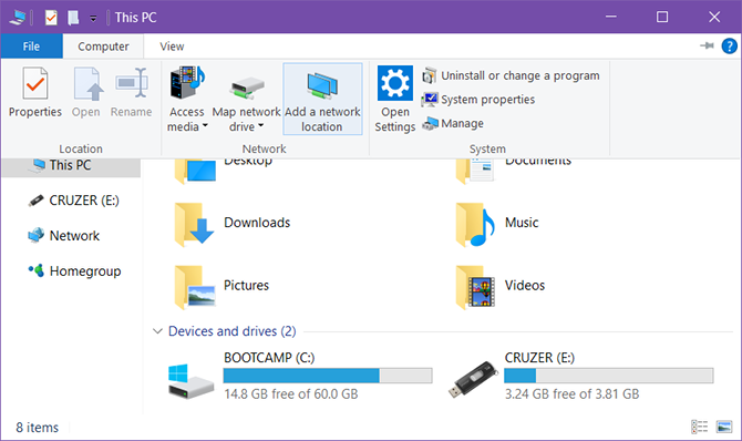 Как да превърнете Windows File Explorer в FTP клиент Windows 10 ftp добавете мрежово местоположение