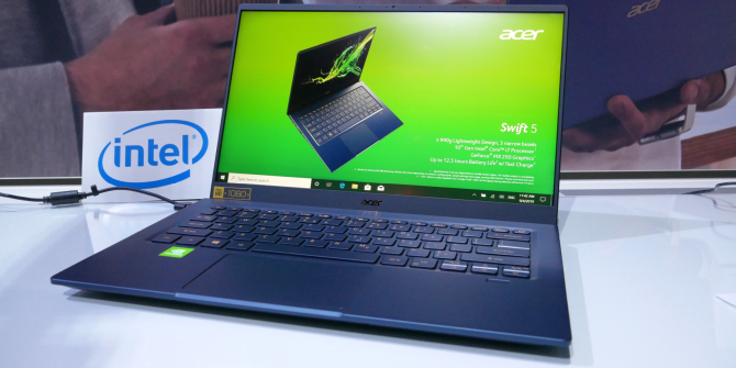 Актуализиран модел 2019 на Acer Swift 5 с повече живот на батерията