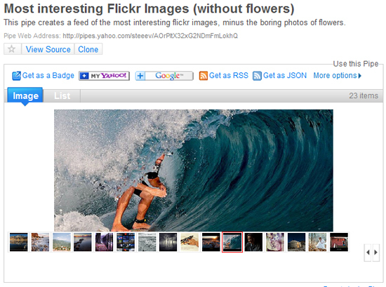 flickr емисия