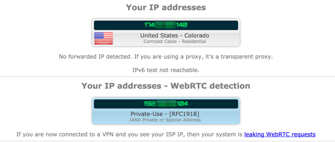 5 знака, на които можете да се доверите на ipleak теста на вашия VPN клиент