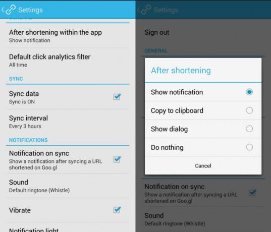 URL-Shortener-за-Android-goo.gl-Settings