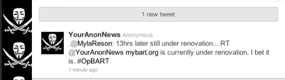 Хакерска група анонимни атаки myBart.org Site [Новини] screenshot9382