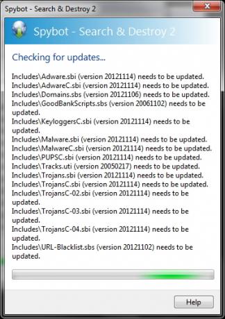 Spybot - Търсене и унищожаване: Простият, но ефективен път за почистване на вашия компютър от злонамерен софтуер Проверка на актуализации