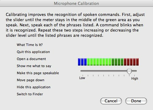 Как да използвате речеви команди при калибриране на вашия микрофон Mac 03