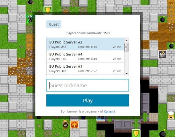 игра на bomberman онлайн