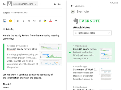 evernote перспективи