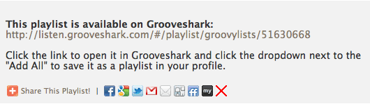 музика на grooveshark