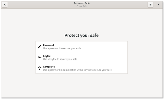 GNOME Password Safe във Fedora Linux