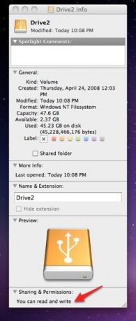 Най-бързият драйвер за NTFS в света за Mac OS X [Giveaway] DriveInfo