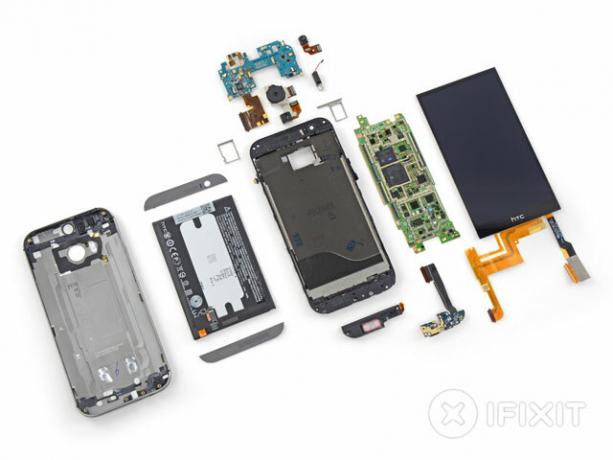 HTC-он-M8-Teardown