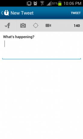 Поемете контрола върху своя акаунт в Twitter с UbersSocial [Android 2.1+] ubersocial compose
