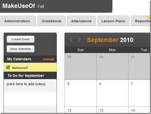 LearnBoost: Онлайн класа на учители с много функции от календара
