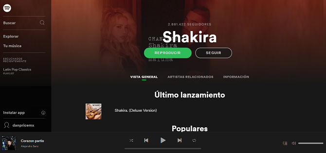 Всичко не е наред с Новия Spotify Web Player Spotify изпълнител на уеб плейър 670x315