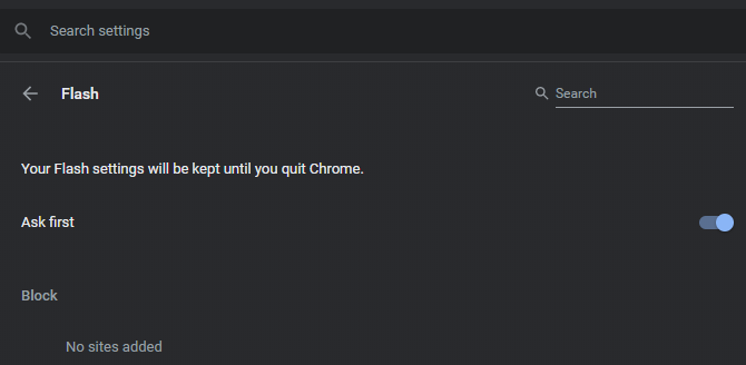 Chrome Активиране на Flash