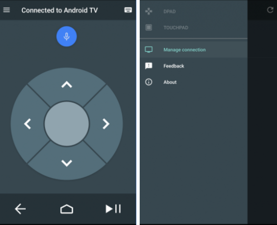 приложение за дистанционно управление Android TV