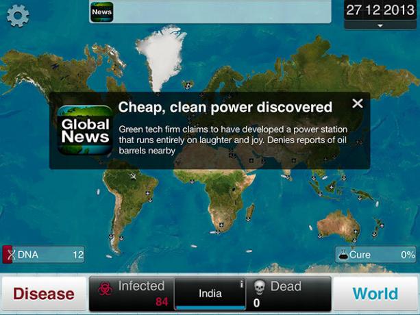 Изберете болест и изтрийте човечеството в Plague Inc. комедия