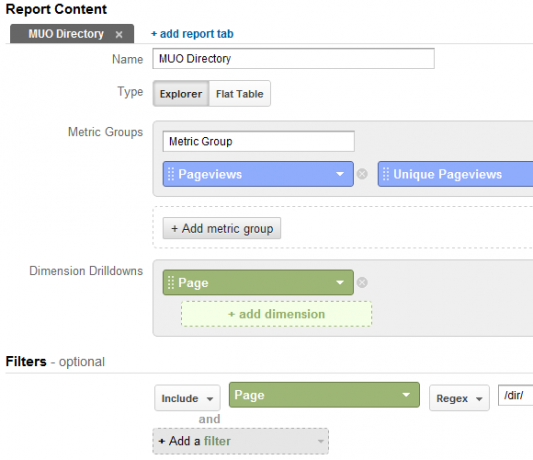 Автоматизиране на информативни отчети от Google Анализ с персонализирани отчети custom9