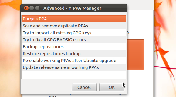 управление на ubuntu ppa